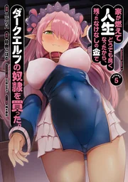 Ie Ga Moete Jinsei Dou Demo Yoku Natta Kara, Nokotta Nakenashi No Kin De Dark Elf No Dorei O Katta — couverture HD