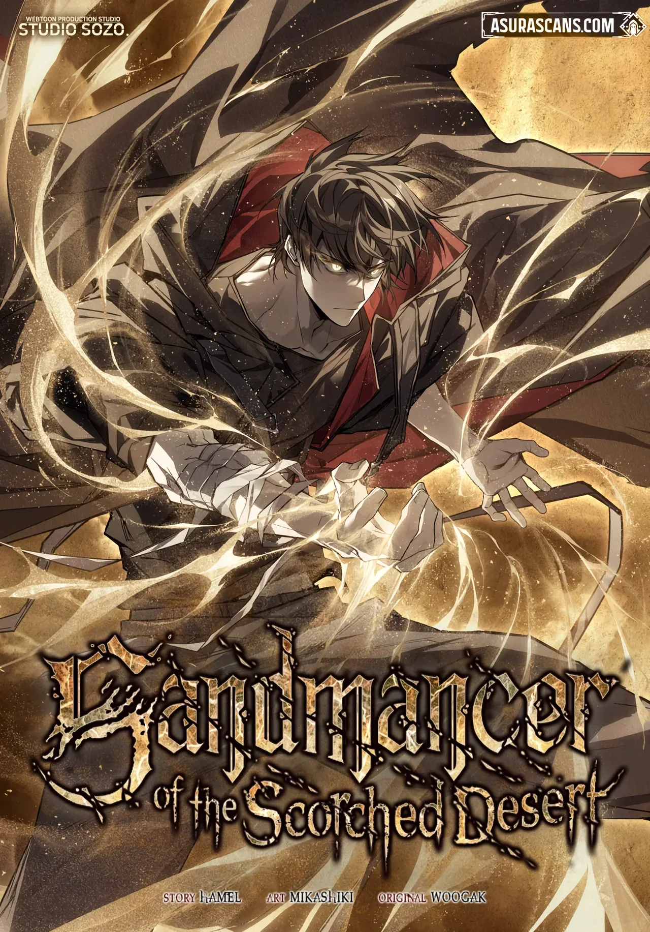 Sandmancer of the Scorched Desert — couverture HD